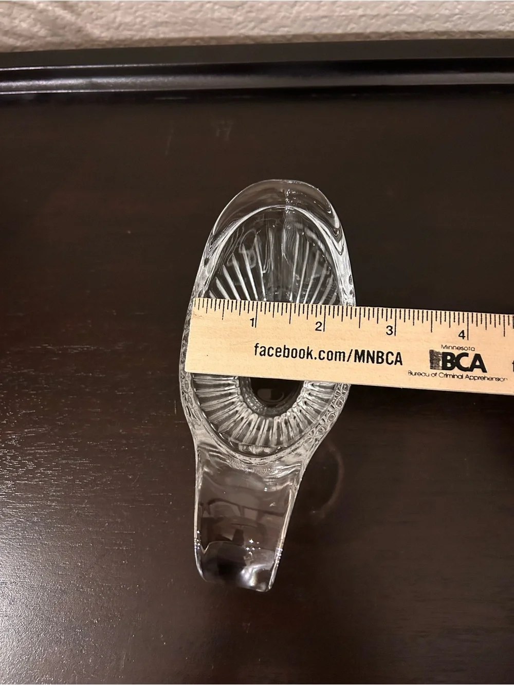 Williams Sonoma Fluted 25% Lead Crystal Gravy Sauce Boat 4 oz excellent